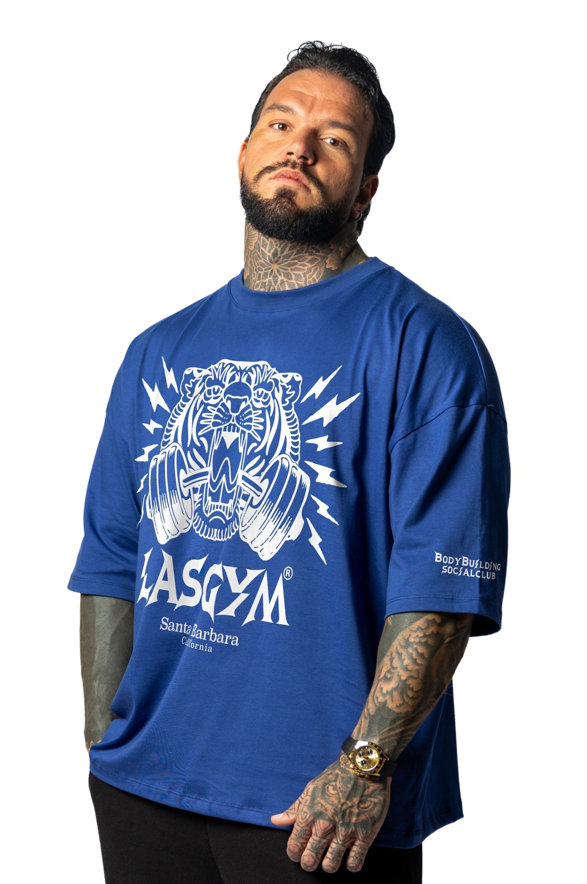 T-shirt S.Over Silverlake Man Blu
