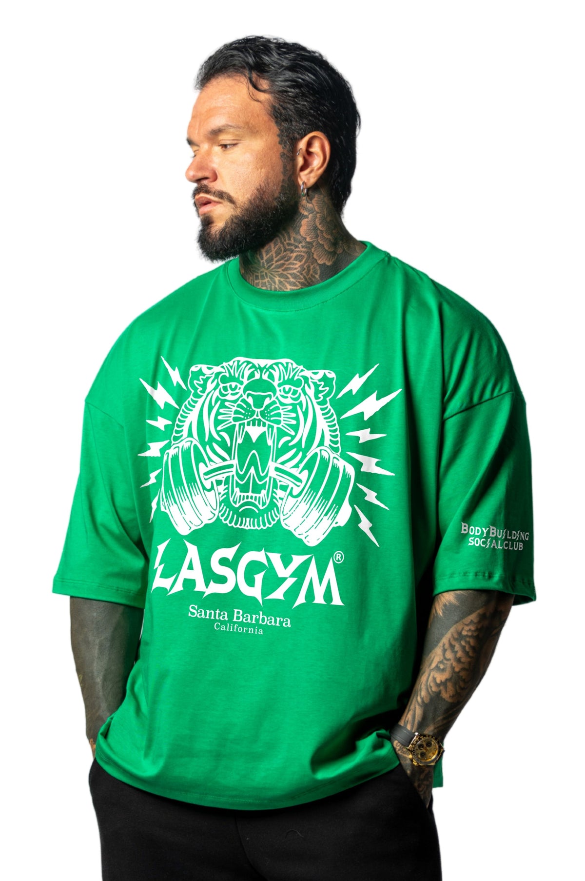 T-shirt S.Over Silverlake Man Verde