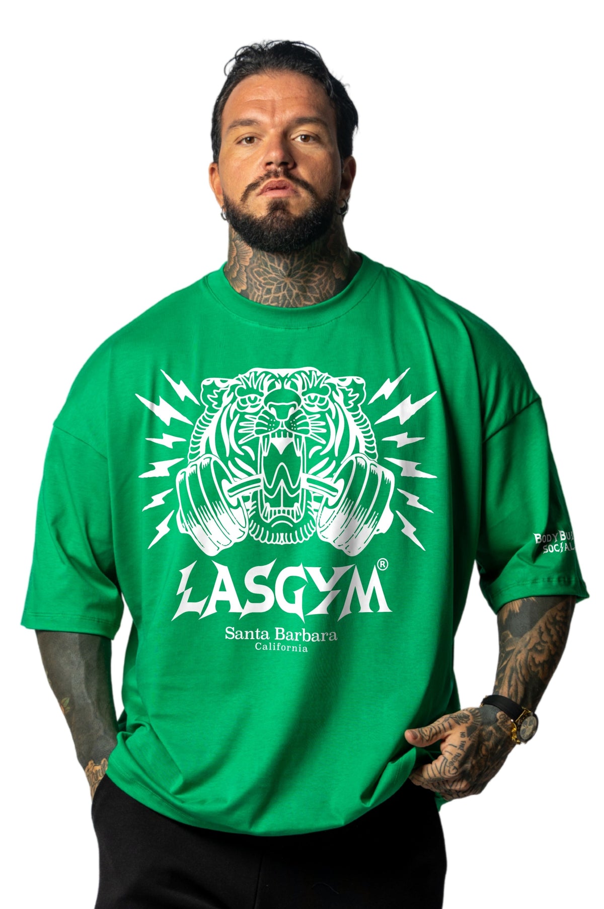T-shirt S.Over Silverlake Man Verde