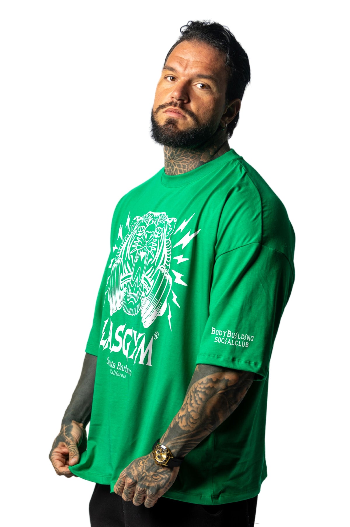 T-shirt S.Over Silverlake Man Verde