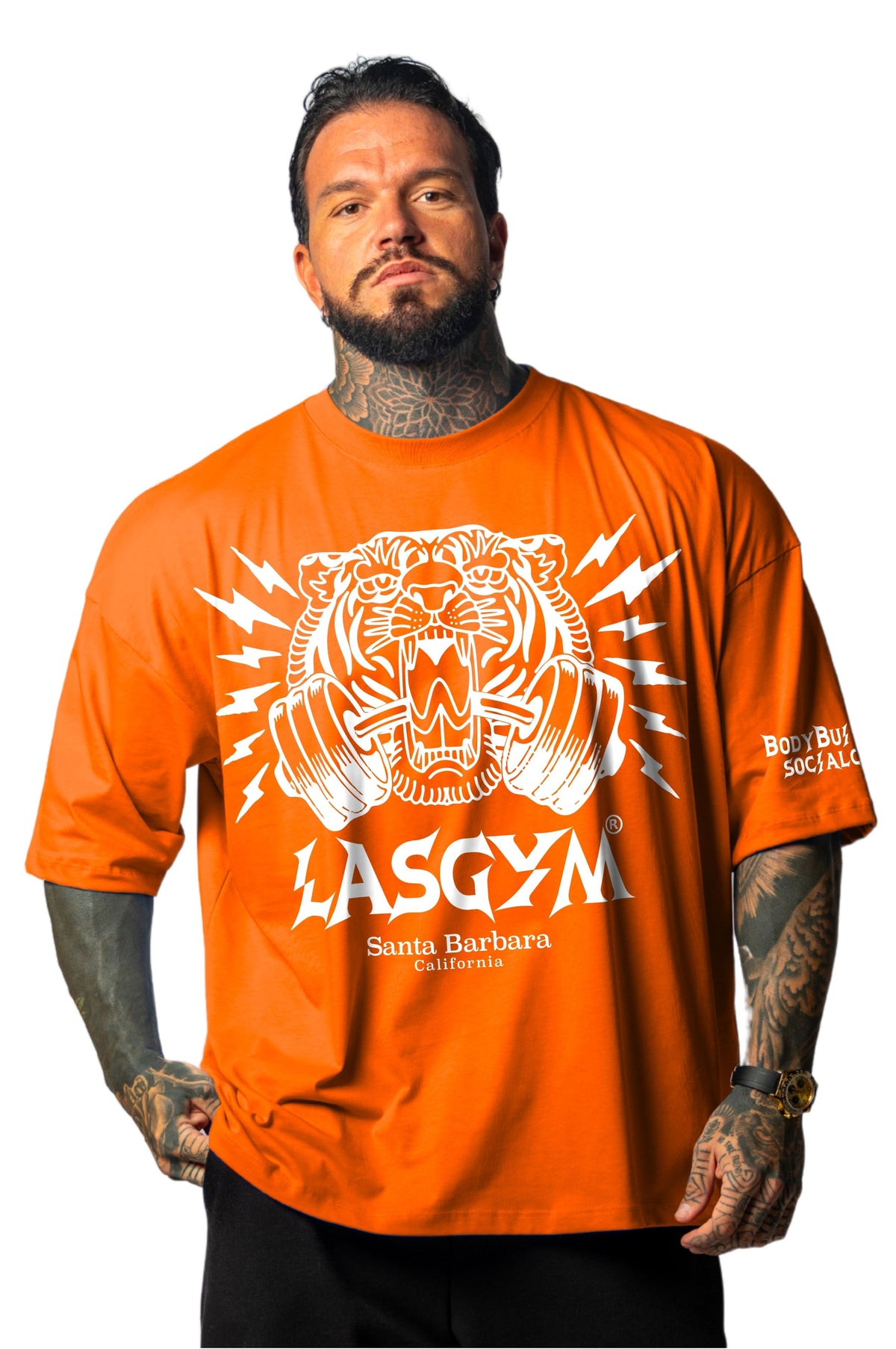 T-shirt S.Over Silverlake Man Arancio