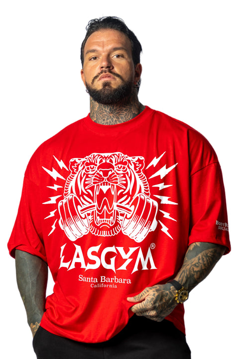 T-shirt S.Over Silverlake Man Rosso