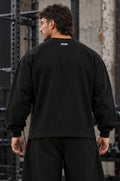 Long Sleeve Over Premium Lasgym Embroidery Blk