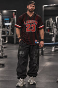 Pantalone Over Vintage College Black