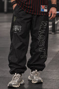 Pantalone Over Vintage College Black