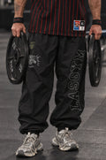 Pantalone Over Vintage College Black