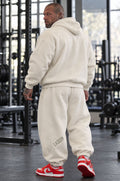 Pantalone Over Man Premium Hustle Oblique Tape Wht