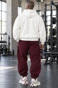 Felpa Cappuccio Over Premium Man Big Destroy Blk Ed