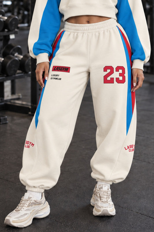 Pantalone Over Felpa Retro Luxury Gymwear