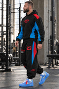 Pantalone Over Felpa Man Retro Luxury Gymwear Blk