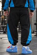 Pantalone Over Felpa Man Retro Luxury Gymwear Blk