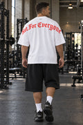 Long Shorts 3/4 Over Premium Hustle Not for Everyone Black