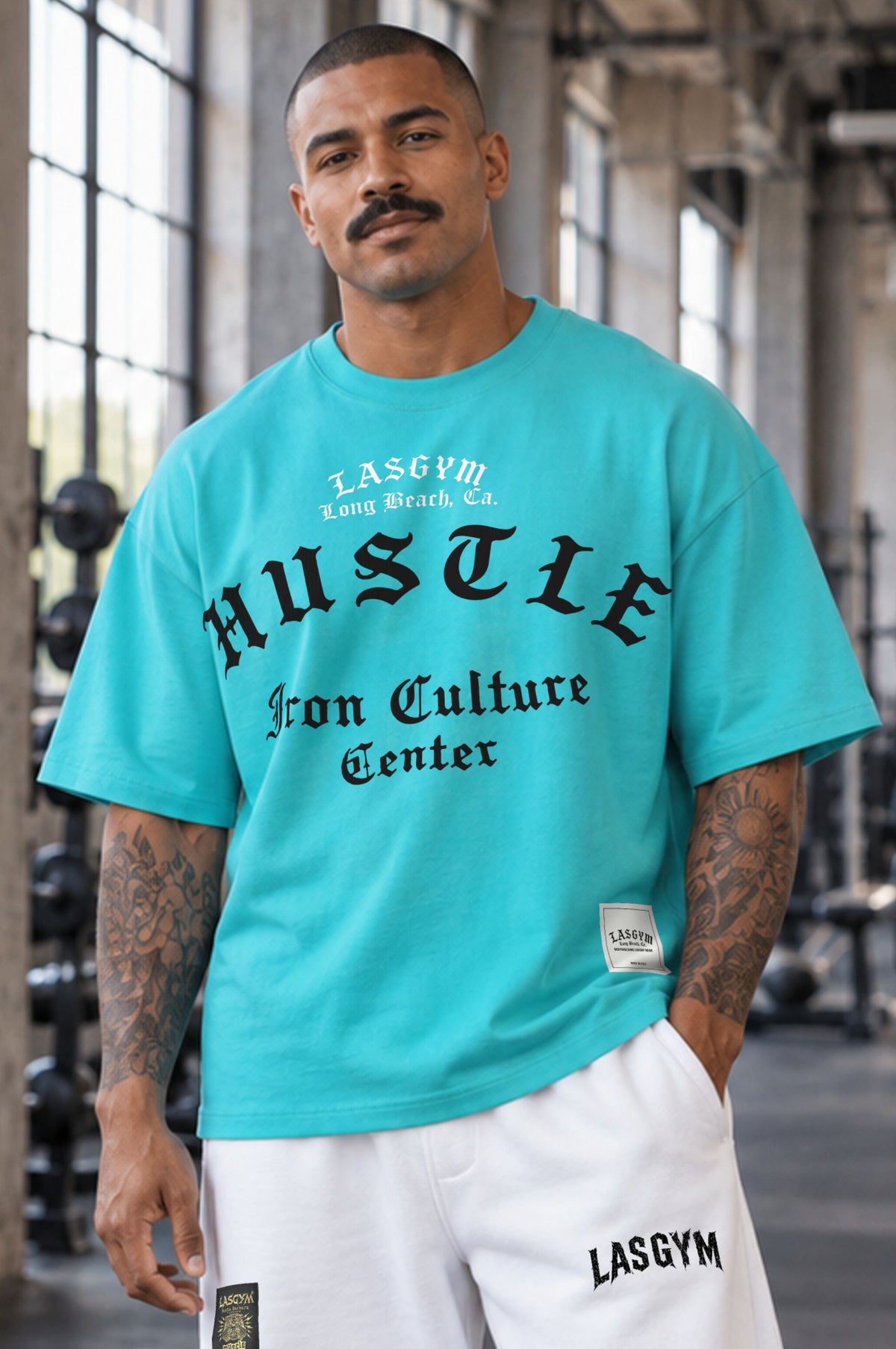 Camiseta oversize Silverlake Celeste EdT UNISEX
