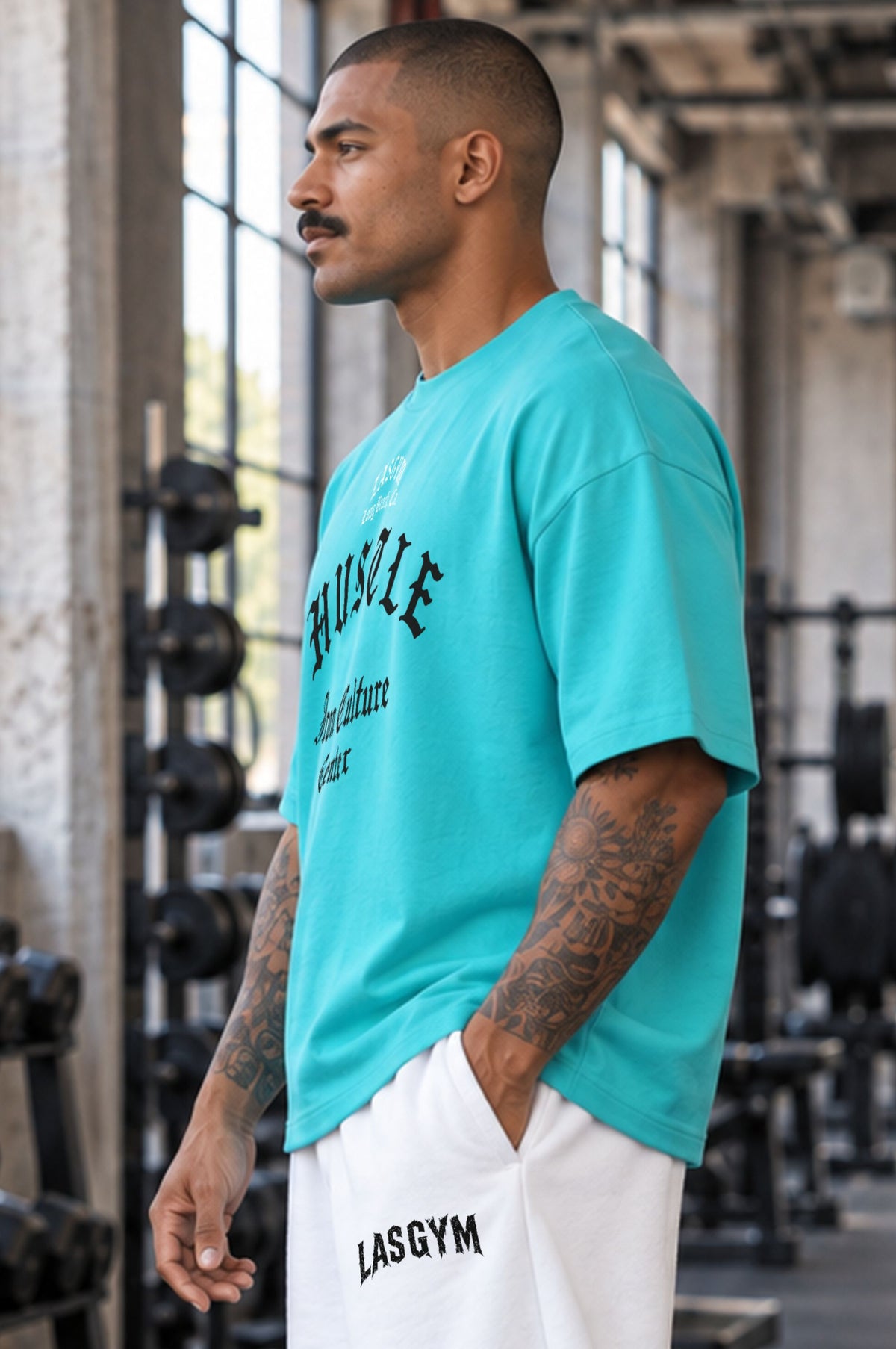 Camiseta oversize Silverlake Celeste EdT UNISEX