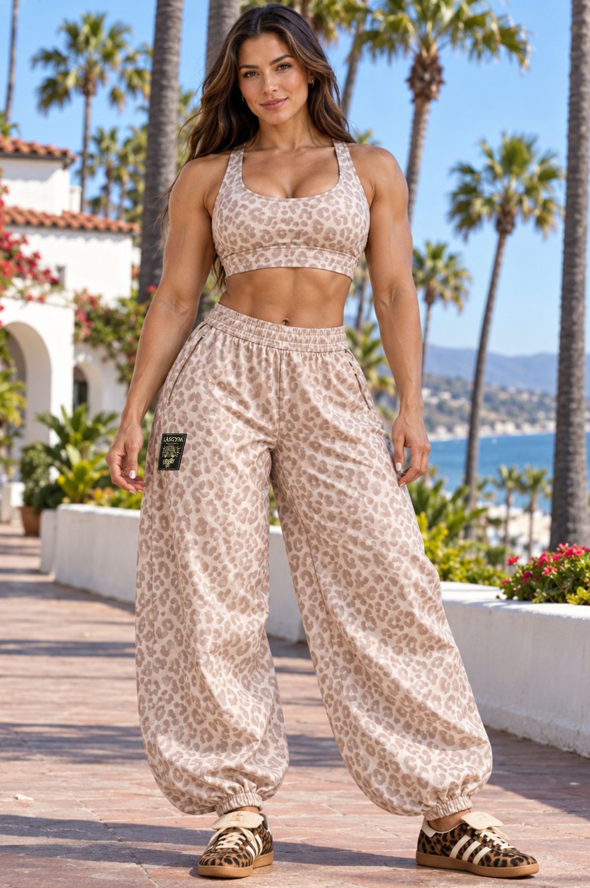 Top Brazil Lycra Softleo Nude