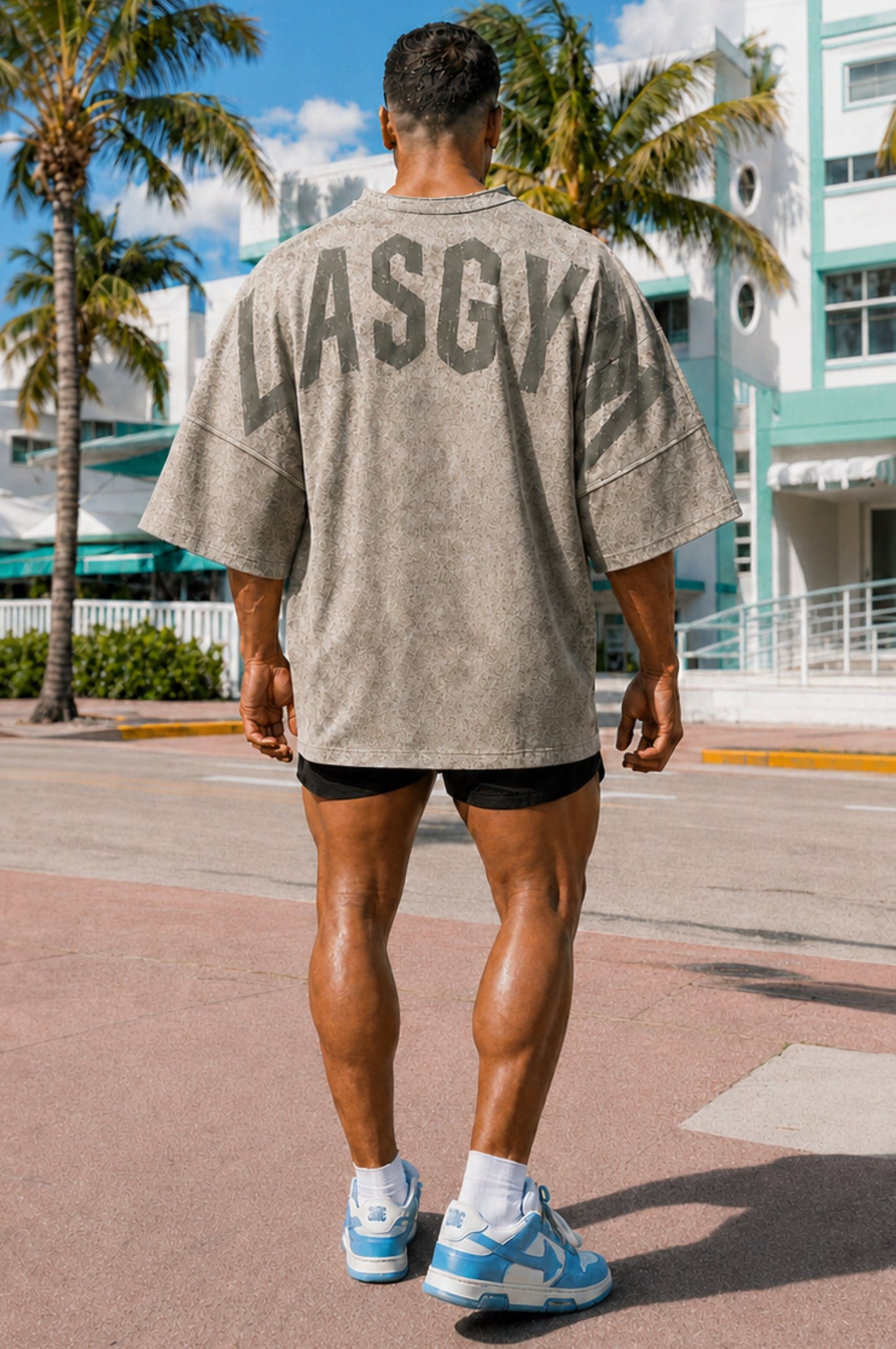 Camiseta oversize Silverlake Celeste EdT UNISEX