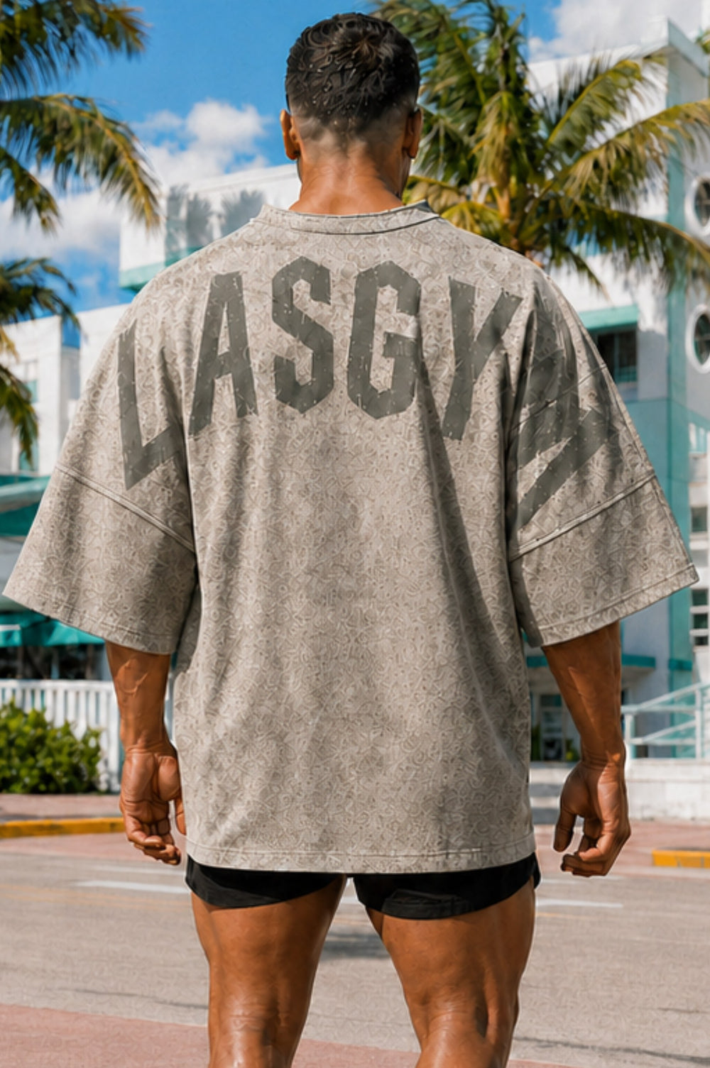 Camiseta oversize Silverlake Celeste EdT UNISEX