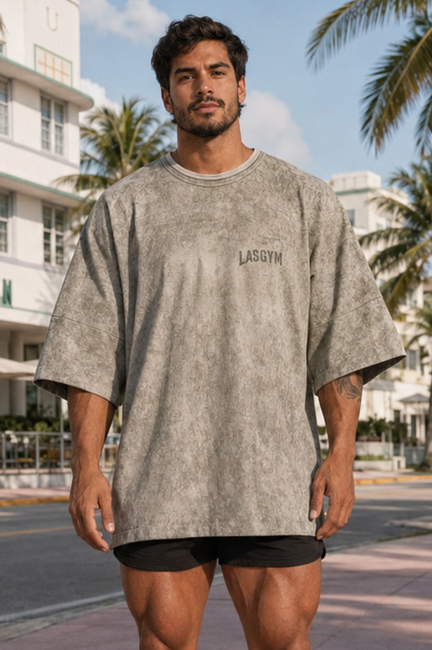 Camiseta oversize Silverlake Celeste EdT UNISEX