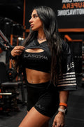 Open 23 Cropped Mesh T-shirt