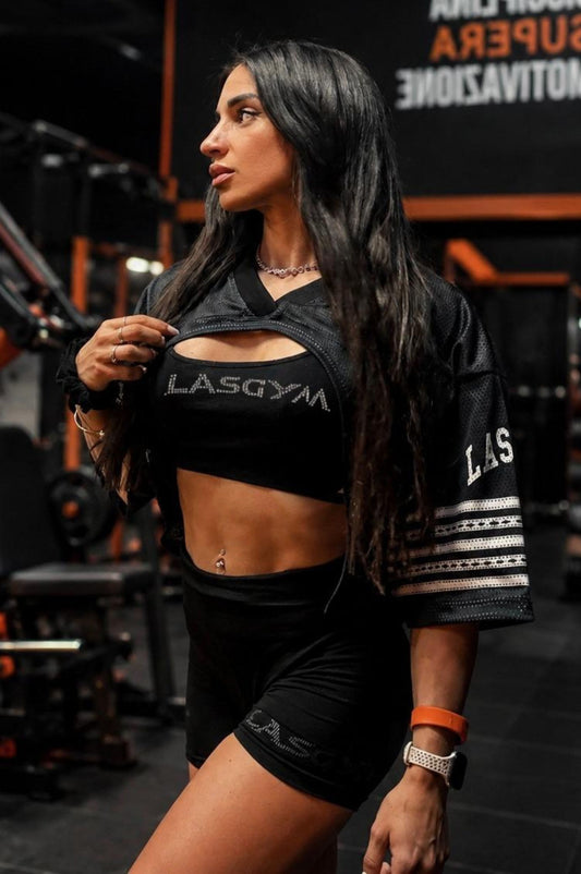 T-shirts Open Crop Rete 23