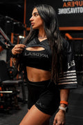 Open 23 Cropped Mesh T-shirt
