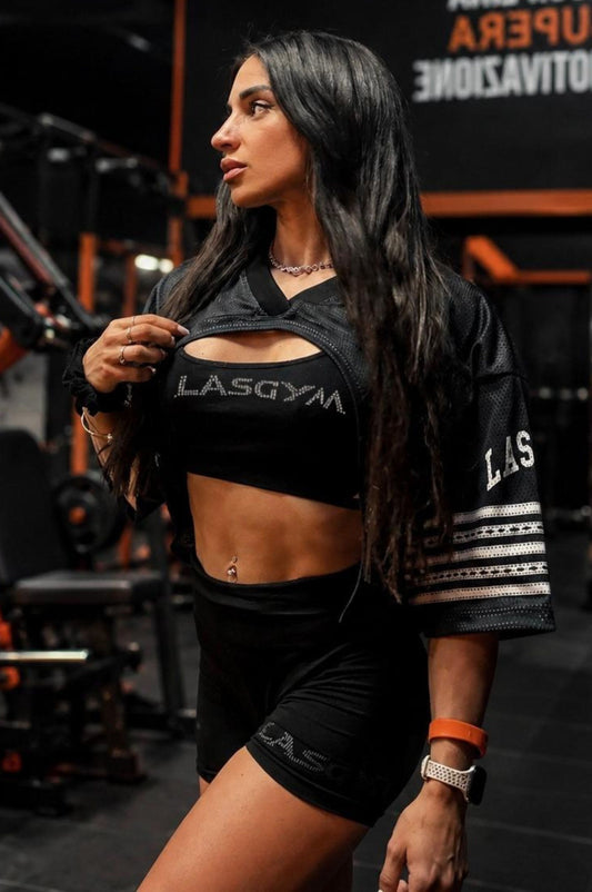T-shirts Open Crop Rete 23