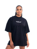 T-shirt Oversize Madera - XS / Nero - T-shirt