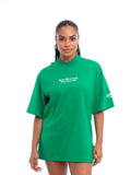 T-shirt Oversize Madera - XS / Verde - T-shirt