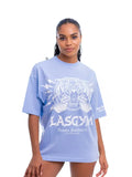 T-shirt Oversize Silverlake celeste - XXS / Celeste