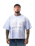 T-shirt Oversize Uomo SanBernardino - Celeste / XS - T-shirt